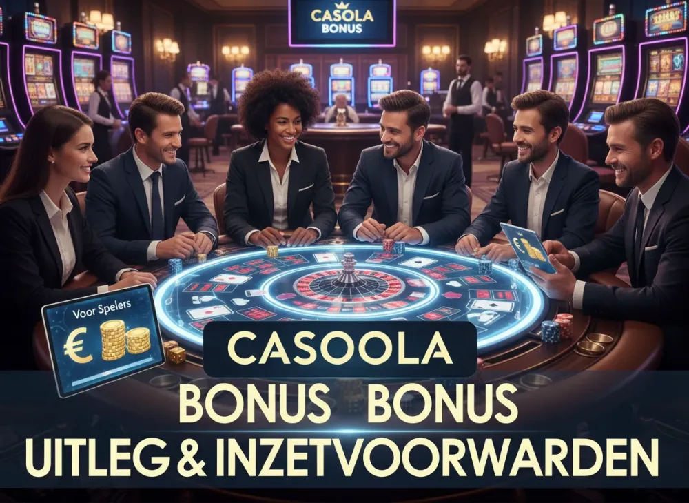 Casoola bonus uitleg en inzetvoorwaarden voor spelers