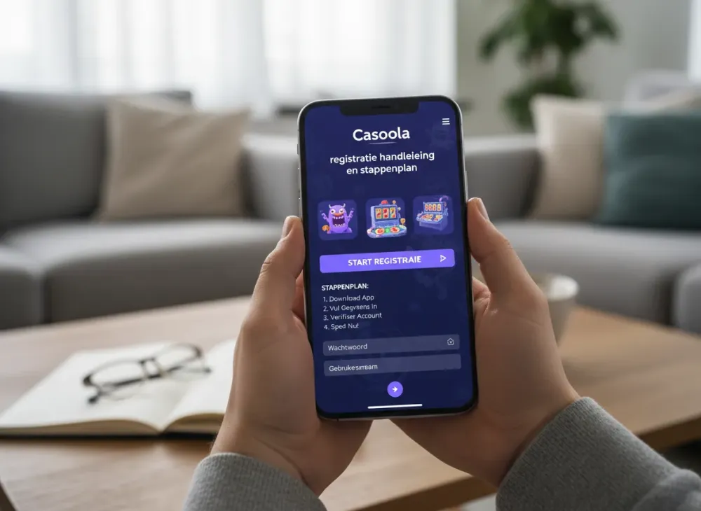 Casoola registratie handleiding en stappenplan